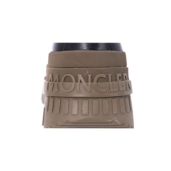 Moncler Lir Chunky Chelsea Boots in Black Leather - Picture 8 of 10